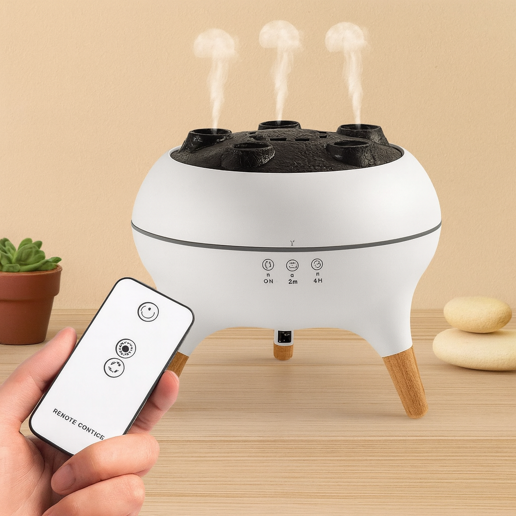 JellyGlow- Humidificateur méduse & Diffuseur d'Aromathérapie