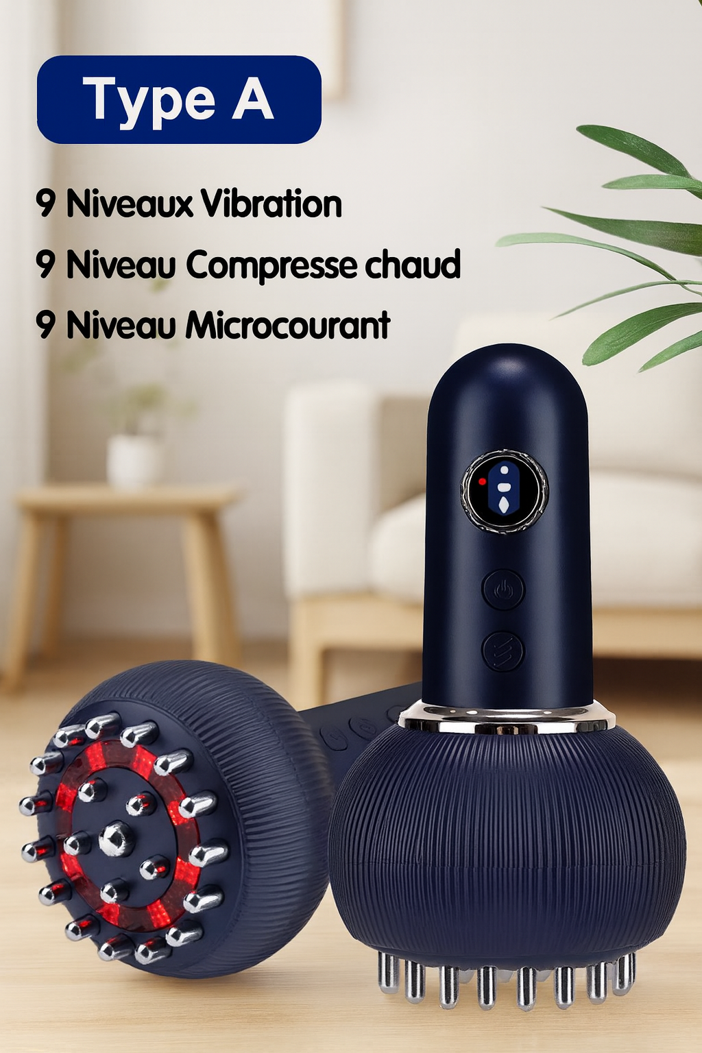 Brosse de massage Anti - Cellulite & Thermothérapie